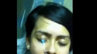 Office ki sexy Indian girl ka facial blowjob