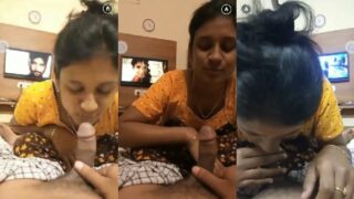 Desi hot lady ka lund sucking mms video