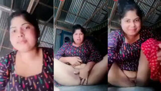 Bangladedeshi bhabhi ki chikni chut mai ungli karne ka selfie video