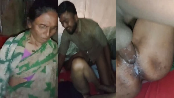 Budhi Randi Ki Chudai Kar Rahe Hai 2 Ladke