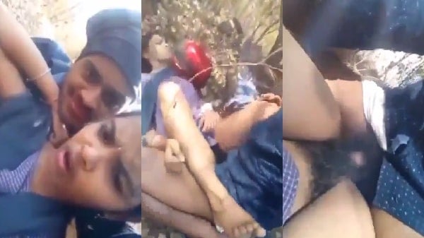 College Girl Hairy Chut Ki Jungle Mai Chudai