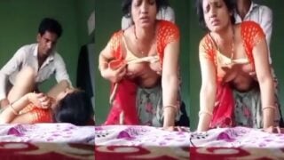 Jawan devar nai village sexy bhabhi ko ghodi banake choda