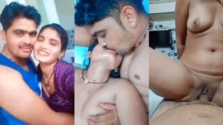 Newlywed young desi couple sex video