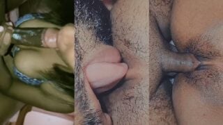 Sloppy blowjob k maja leke girlfriend ki chut chaatke choda