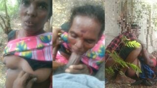 Tamil randi aunty ka blowjob or chudai ka outdoor sex mms