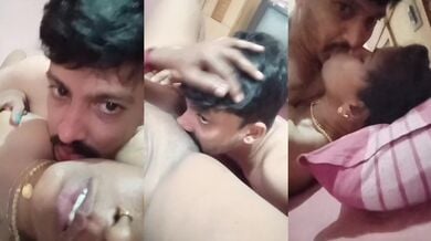 Sexy biwi ki chut chaatke choda uske pati nai