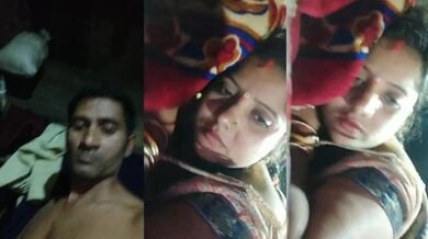 Gaon ki badi gaand wali bhabhi ghodi banke chudi