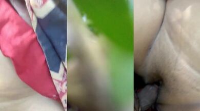 Khulle mai gaon ki bhabhi ki chudai ka desi outdoor sex