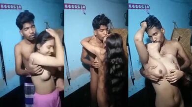 Village young lover kar rahe hai khade khade chudai
