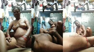Tamil majdur aunty apne supervisor ko chudai ka maja de rahi hai