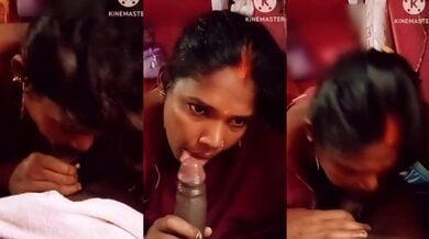 Gaanv ki bhabhi devar ka kala lund chuske lund swari karti hai