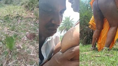 Dehati bhabhi khet mai kaam karne wale majdur se chudi
