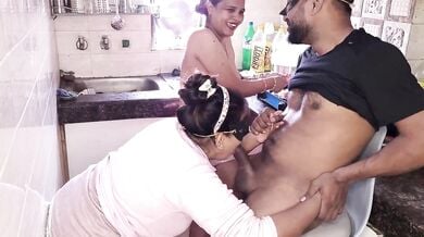 Pregenent patni ke samne sali ko choda tharki aadmi nai