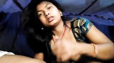 Bhabhi nai handjob ke sath blowjob deke pi gayi lund ka malai