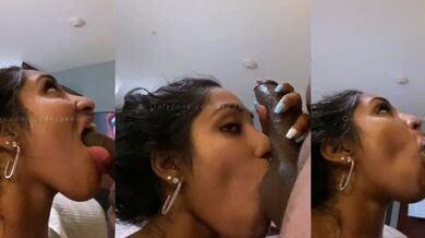 Hot model ka only fans blowjob video