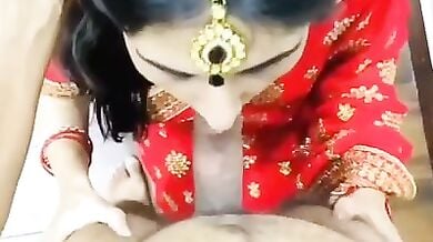 Newly married couple nai kiya apna first karwachauth sex