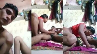 Apne chote devar ke lund ko chusa gaanv ki bhabhi nai