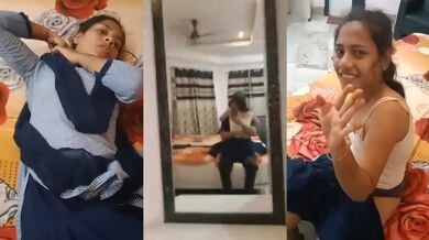 Collage girl class bunk maarke chudi apne teacher se