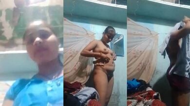 Saare blouse utaarke bhabhi nai nangi hoke badle kapde