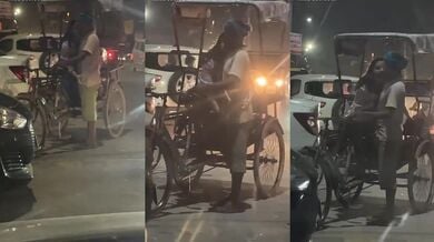 Amir ghar ki ladki nai rikshewale ko diya handjob