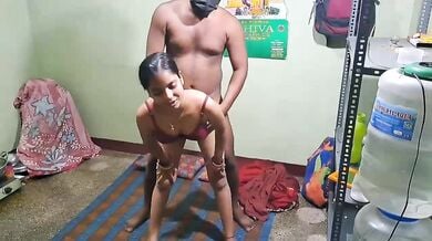 Apni slim patni ko choda doggy style mai