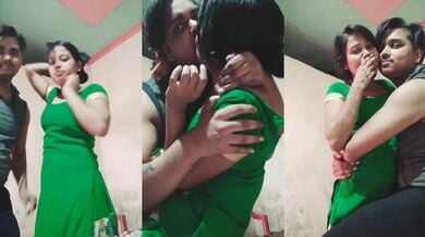 Devar apni randi bhabhi ko godi mai uthakar maje karta hua