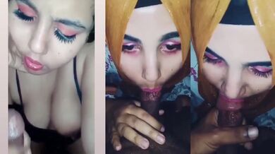 Sexy muslim girl ka blowjob mms