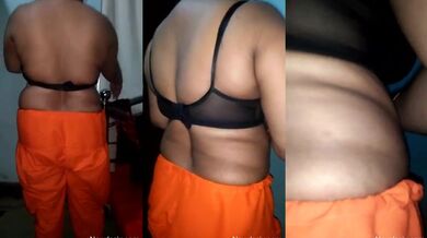Desi bhabhi black bra orange salwar – Video