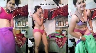 Bra panties me masti marti gaanw ki bhabhi