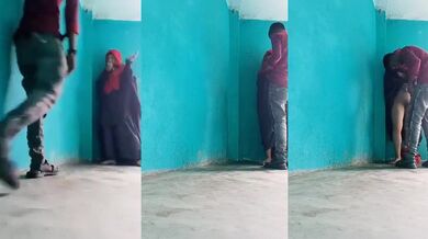 Desi hijab girl ki school ke class me chudai