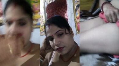 Moti village bhabhi ki jhaantwali chut