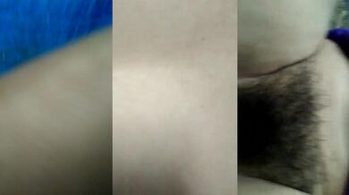 Pyasi desi aunty ki hairy chut chodi lover ne