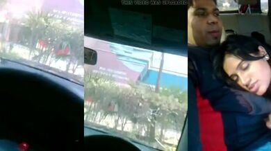 Car me lund hilaya aur chusa wife ne