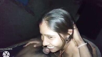 Bihari desi wife ne pahli bar lund muh me liya