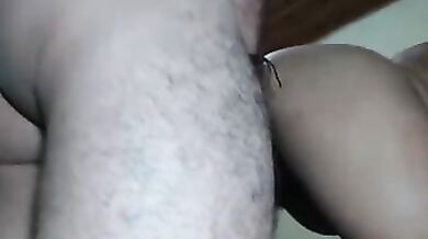 Chachi ki hairy chut chodi boyfriend ne