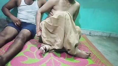 2 jija ke lund khush kiye big boobs sali ne thresome kar ke