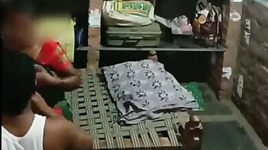 Charpai par lita ke desi aunty ki fucking