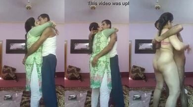 Chudai ke pahle aunty ka romance nokar ke sath