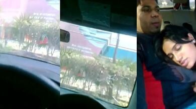 Indian professor student car blowjob video