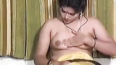 Indian MILF sexy blouse movie