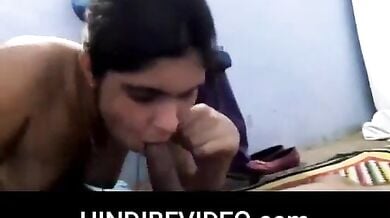 Devar ke laude ka mast sucking karti hot bhabhi