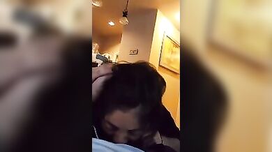Rich Indian girl ka sexy sloppy blowjob