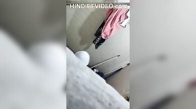 Bathroom me bahan ka nanga video banaya