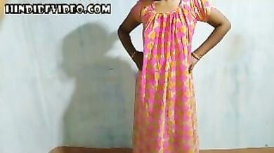 Nighty wali bhbahi ki choda chodi