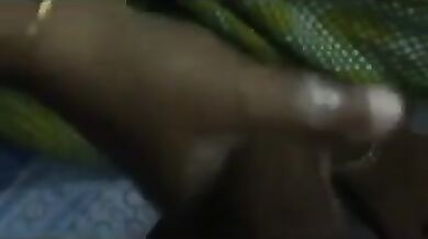 South aunty ka hot desi handjob