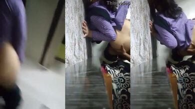 High Schoolgirl ko ghodi bana ke choda