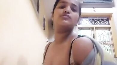 Village teacher aunty big boobs