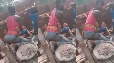 Majdur ladki ko chodta mistri ka outdoor sex mms
