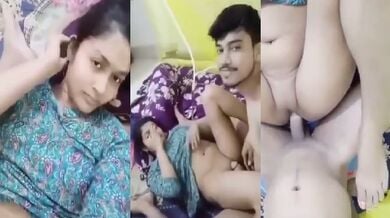 Cute girlfriend ki clean shaved chut ko choda