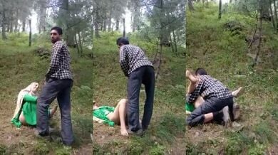 Kashmiri village lover ka outdoor sex mms